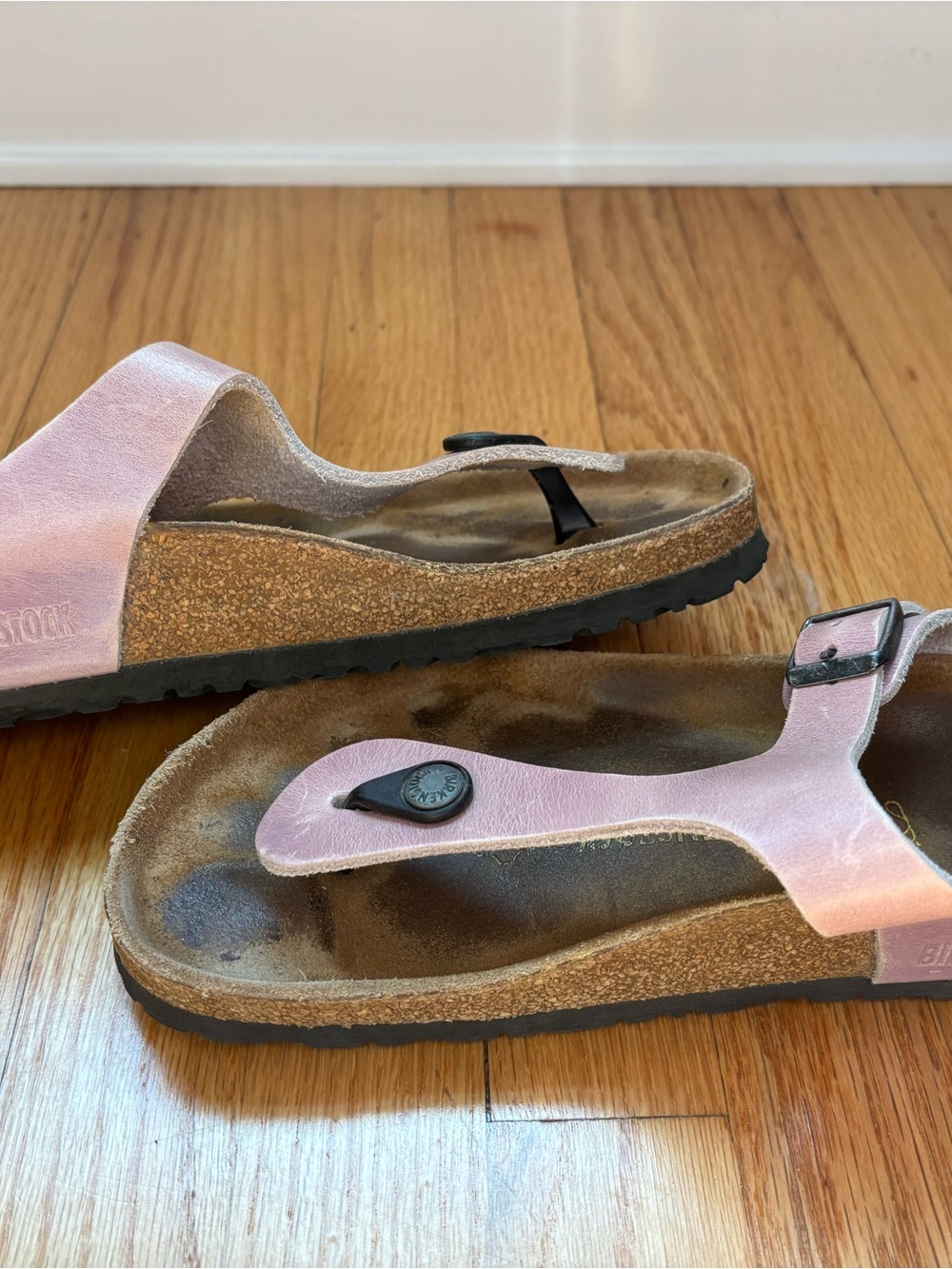 Birkenstock 39 Nubuck Gizeh Faded Purple - Picture 5 of 6